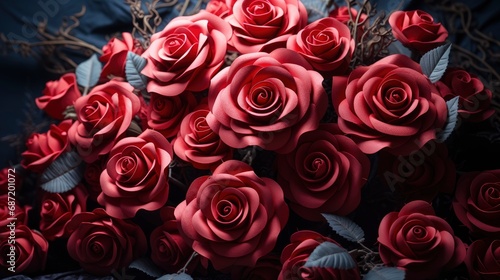 Dry Red Roses Fluffy Soft Heart  Background Image  Desktop Wallpaper Backgrounds  HD