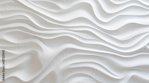 Plain white ceramic texture. Generative AI