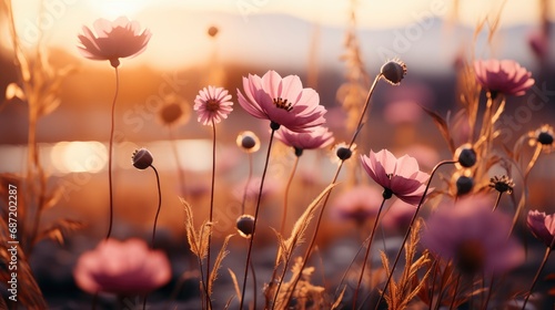 Flowers Soft Focus Pastel Tones, Background Image, Desktop Wallpaper Backgrounds, HD