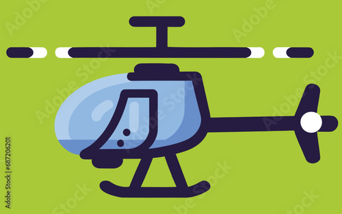 illustration of a helicopter