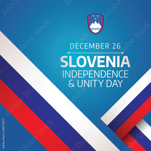 Flyers honoring Slovenia Independence and Unity Day or events connected to it can utilize vector graphics regarding these topics. design of flyers, celebratory materials.