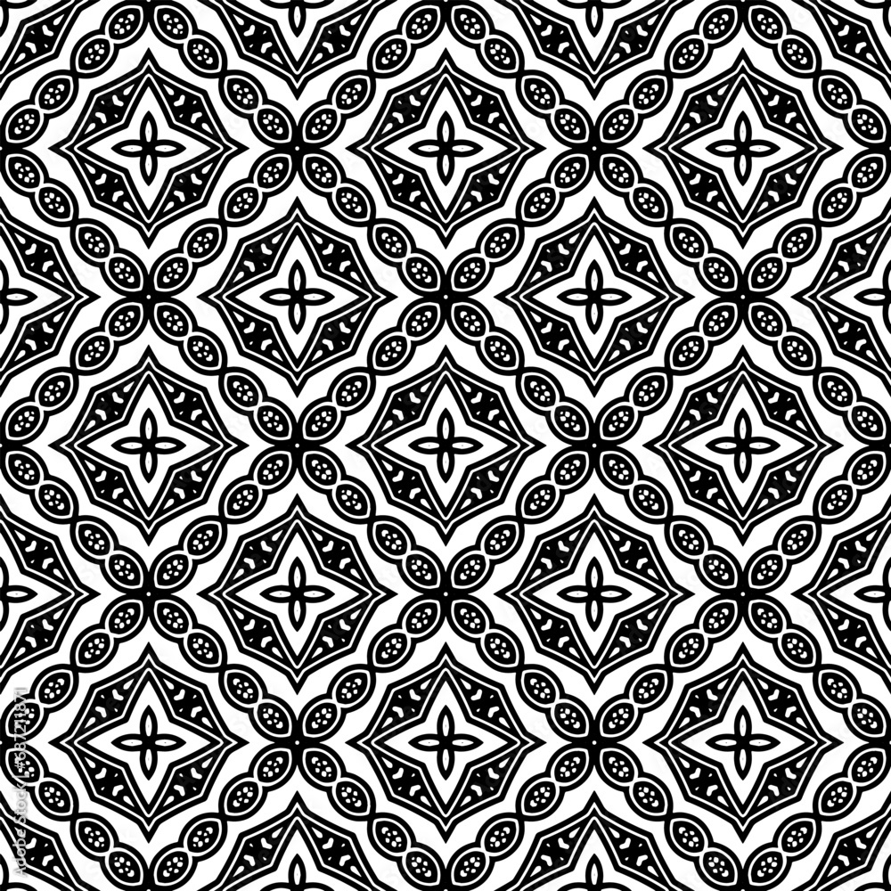 Black pattern. Seamless texture for fashion, textile design, on wall paper, wrapping paper, fabrics and home decor. Simple repeat pattern.Abstract design. Black pattern. Seamless texture for fashion, textile design, on wall paper, wrapping paper, fabrics and home decor. Simple repeat pattern.Abstract design.