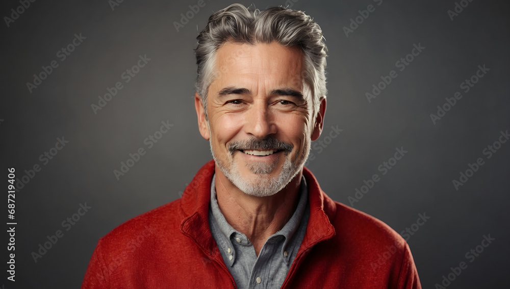 Obraz premium Male Portrait Digital Photography Professional Photo Shooting Background Design