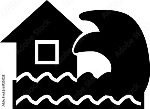 tsunami warning icon