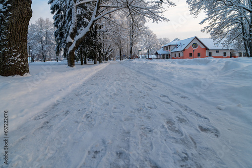 Beverinas Street in Valka © talavietis