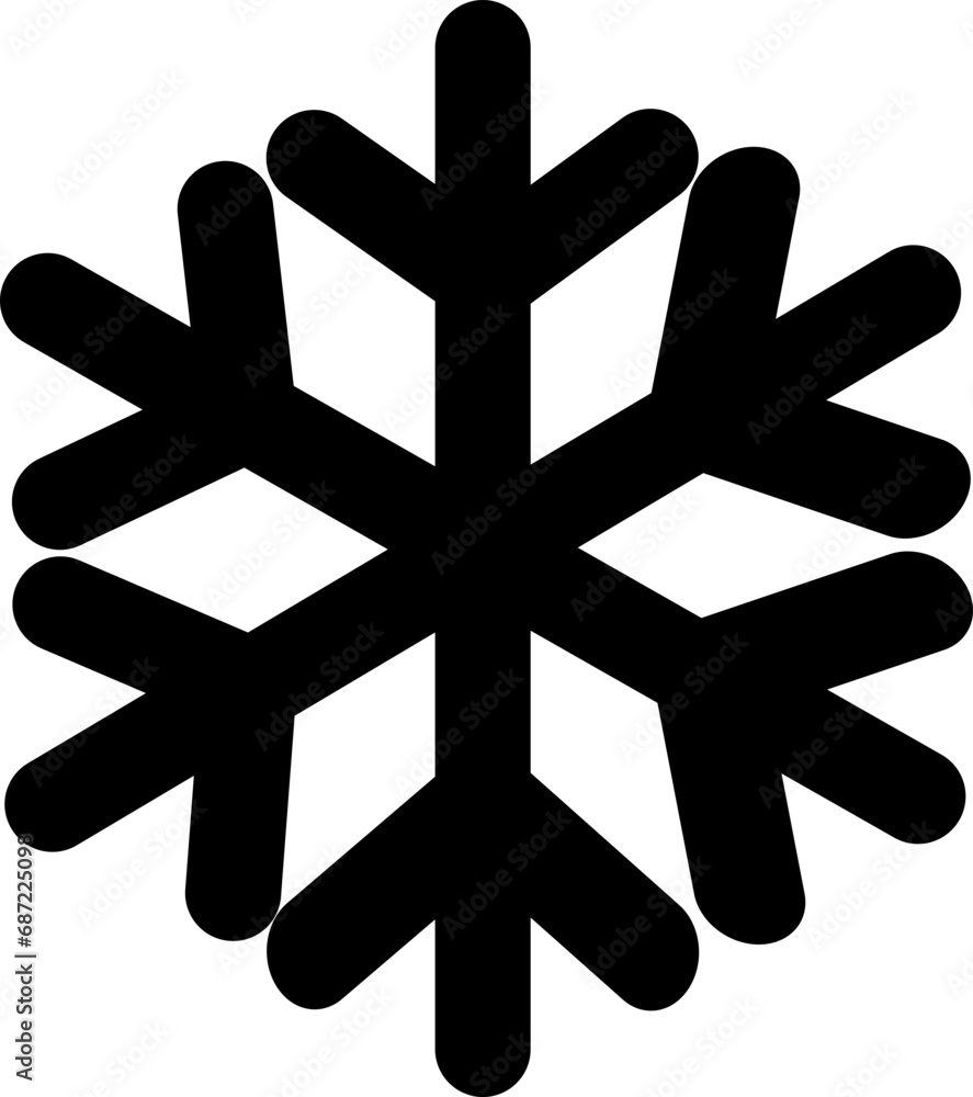 Obraz premium Snowflake icon