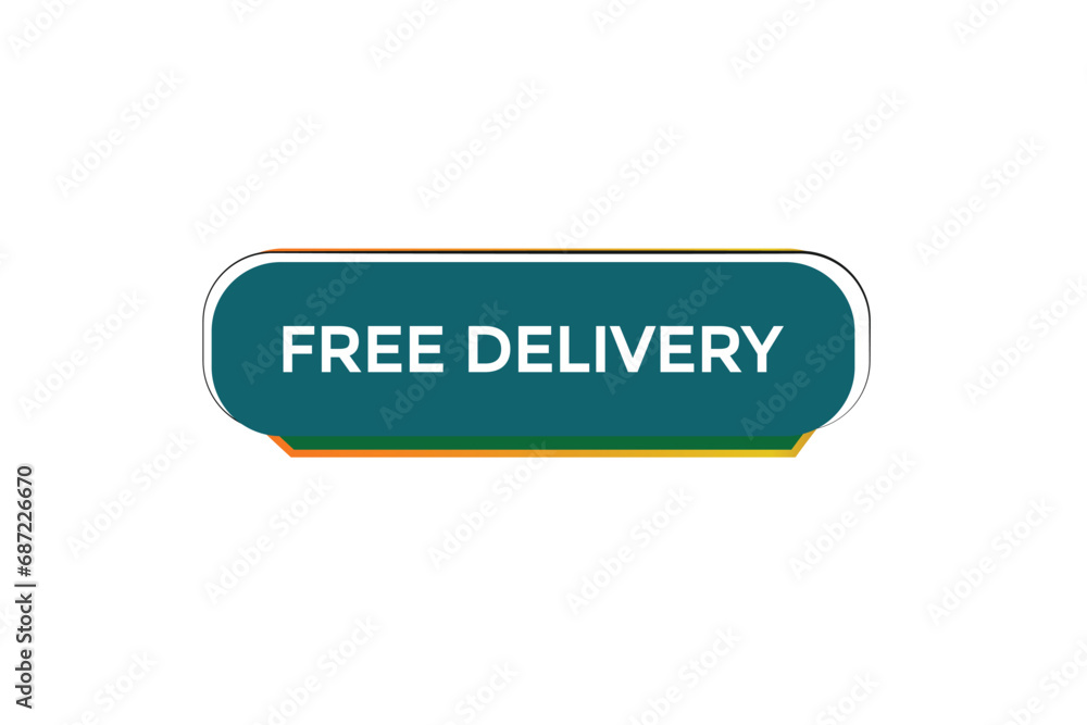  new free delivery website, click button, level, sign, speech, bubble  banner, 
