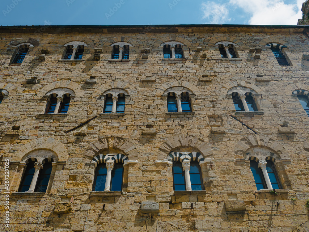 Palazzo dei Priori in Volterra, Italy