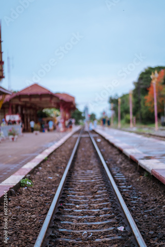 railway in the countryside