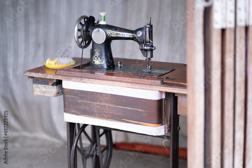 old sewing machine