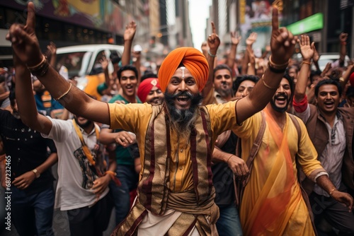 people celebration india national day in india © urdialex
