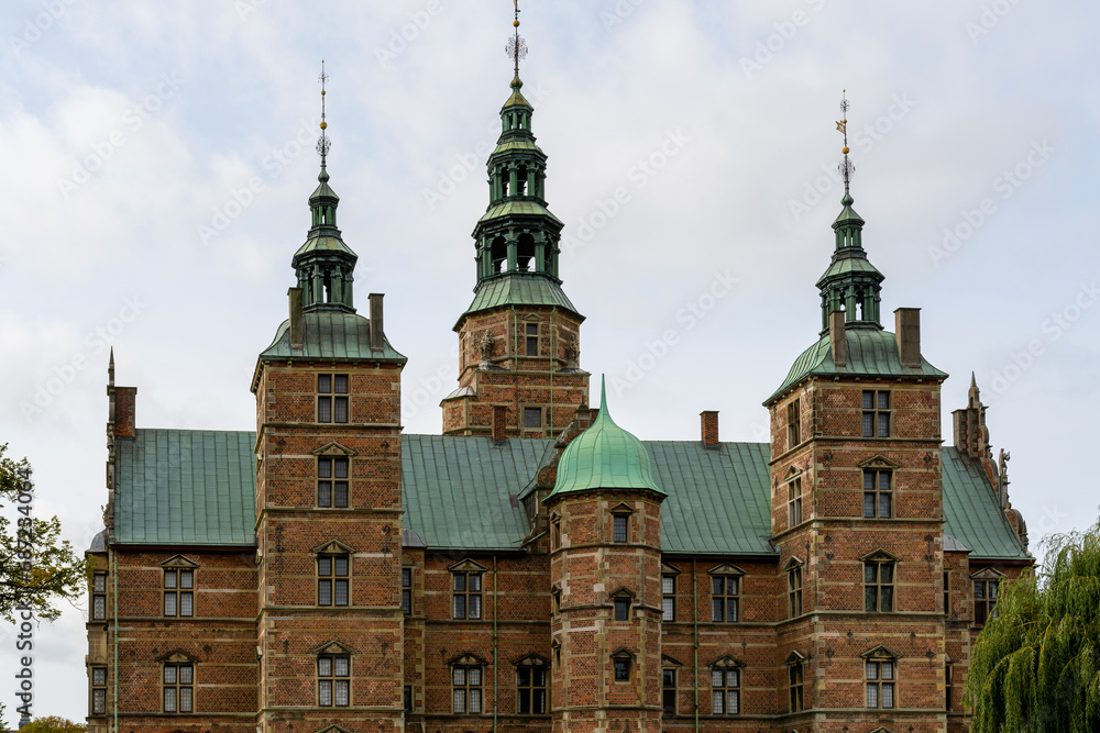 Obraz premium Rosenborg Castle in Copenhagen, Denmark