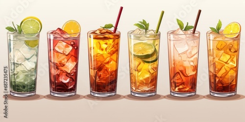 Refreshing Array of Summer Cocktails to Quench Your Thirst Generative AI