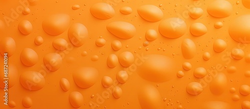 Textured orange plastic as a backdrop Copy space image Place for adding text or design
