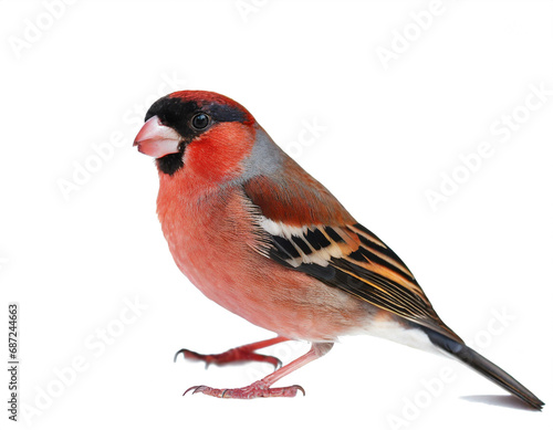 Finch isolated on white background, cutout  © oxie99