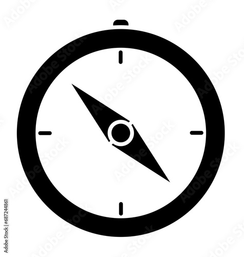 Messer, Hiking, Camping - Symbol. Vector