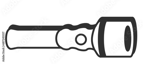 Bushcraft, Hiking, Camping - Symbol. Vector
