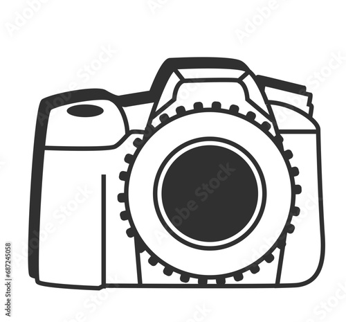 Bushcraft, Hiking, Camping - Symbol. Vector