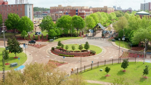Jackson State University skyline and Campus