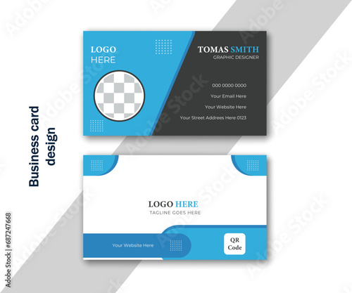 business card design, business name card, identity, corporate business card, professional business card, card, visiting card, business card, visiting card, business professional, office stationery (ID: 687247668)