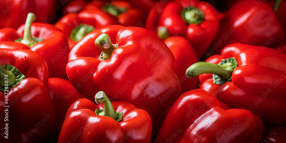 peperoni rossi, Sweet red bell pepper, eat local, organic market food, Red Bell Pepper covered in full screen, generative AI
peperoni rossi, Sweet red bell pepper, eat local, organic market food, Red Bell Pepper covered in full screen, generative AI