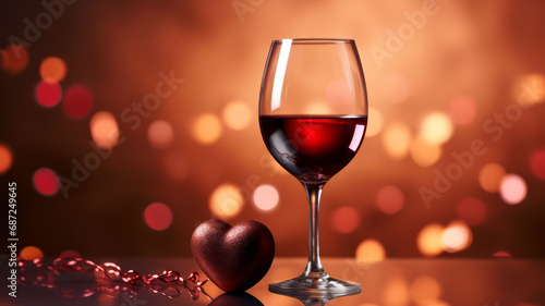 Romantic Red Wine for Valentine's Day