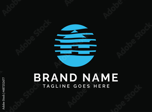 Introducing our "Modern House Circle Home Logo Design Template," a seamless blend of sophistication and creativity. This versatile logo is ideal for any company in the real estate, construction,