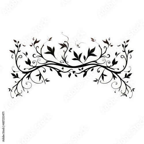 ornamental crown, suitable for book interior, corners and  headers - ai-generated