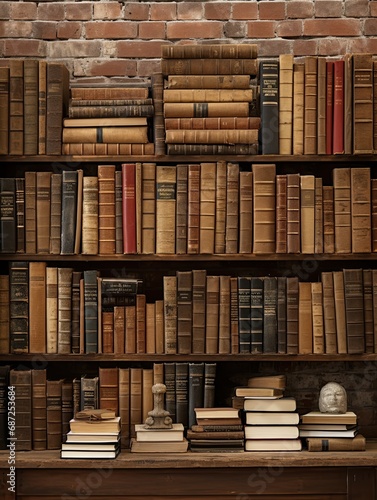 Classic Literature Wall Art: First-Page Text of Famous Novels on Aged Paper Backdrop