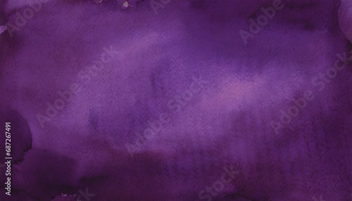 watercolor deep purple background texture watercolour abstract dark violet backdrop horizontal template