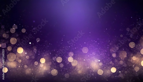 low light on dark purple blurred background magical decoration