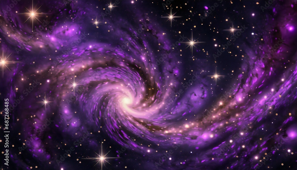 design a galaxy texture with stars nebulas and cosmic swirls in a dark expanse
