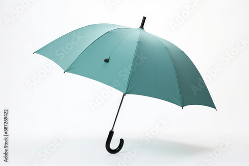 Umbrella parasol fashion weather safety autumn open rain background seasonal protect white accessory isolated