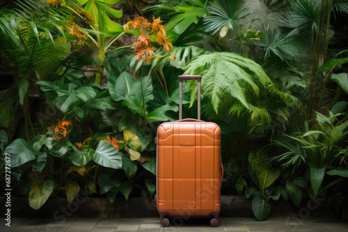 Voyage Vibes: Suitcase by Exotic Foliage