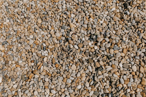 Textured photo of sea stones