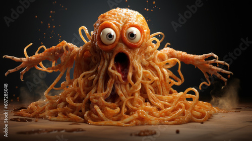 Flying spaghetti monster