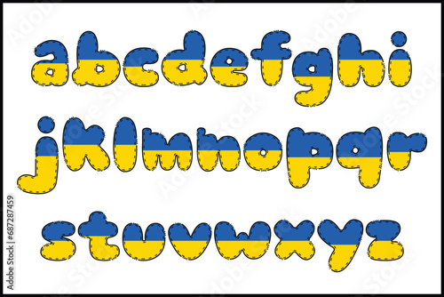Handcrafted STOP WAR letters color creative art typographic design
