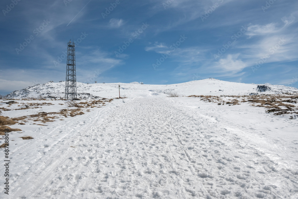 Winter landscape of Vitosha Mountain, Bulgaria Winter landscape of Vitosha Mountain, Bulgaria