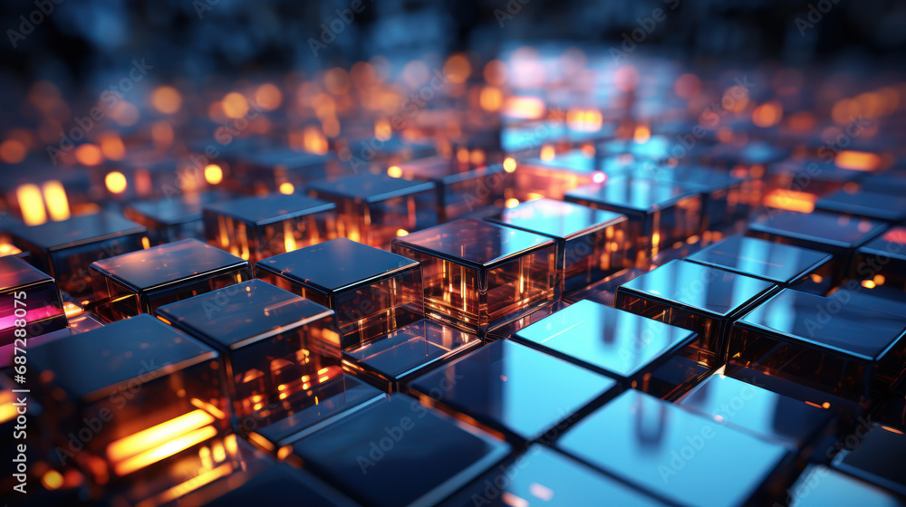Grid Symphony: Minimalist Elegance. Generative AI Grid Symphony: Minimalist Elegance. Generative AI