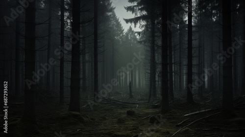 forest in the fog © younas