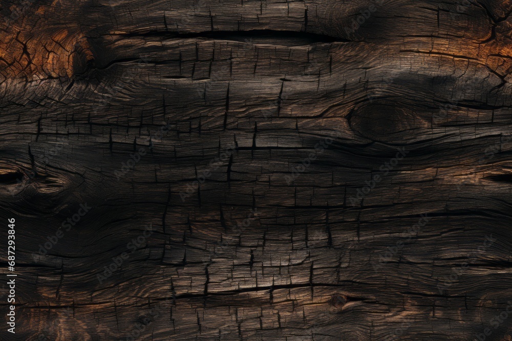 Rough textured surface of burnt wood close up. Background with copy space Rough textured surface of burnt wood close up. Background with copy space