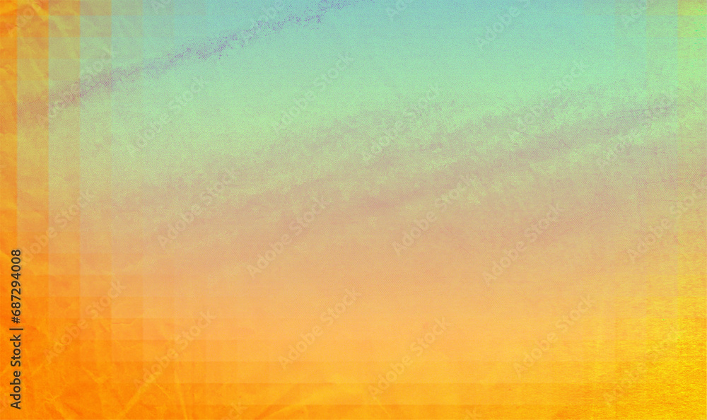 Orange abstract background banner, with copy space for text or your images