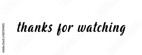 thanks for watching