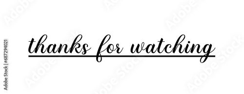 thanks for watching