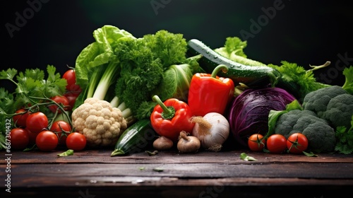 Vegetable food market organic wallpaper background