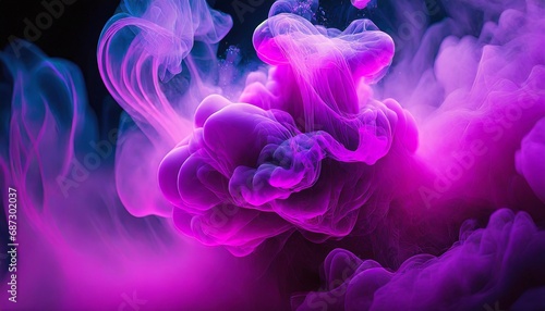 dampfhintergrund, neon, pink, textured, rauch