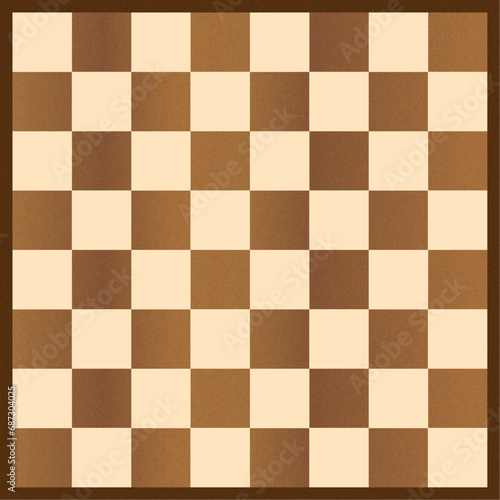 Vintage chess board