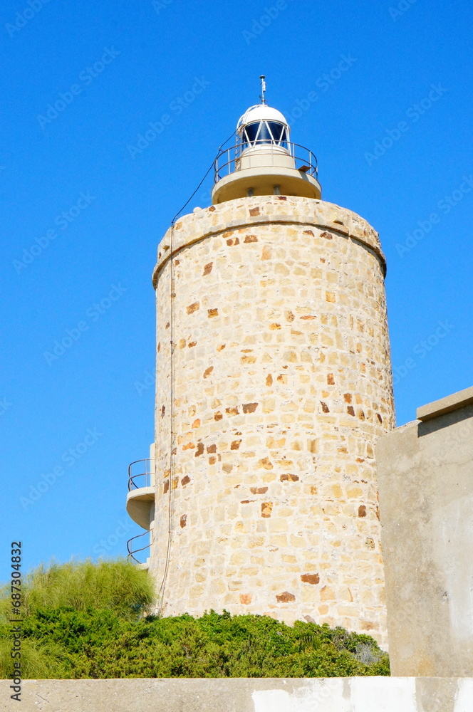 old lighthouse on the island of island