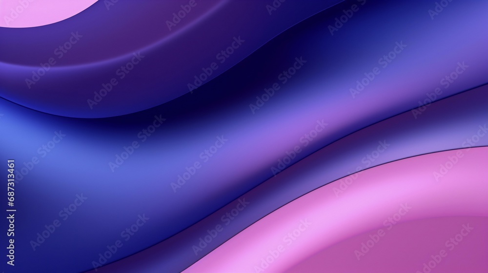 Obraz premium a blue and pink background with waves