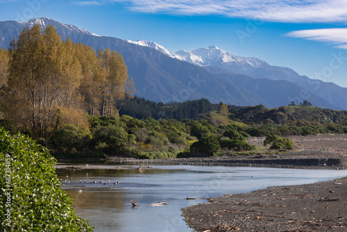 Gooch Bay, Kaikoura, New Zealand photo